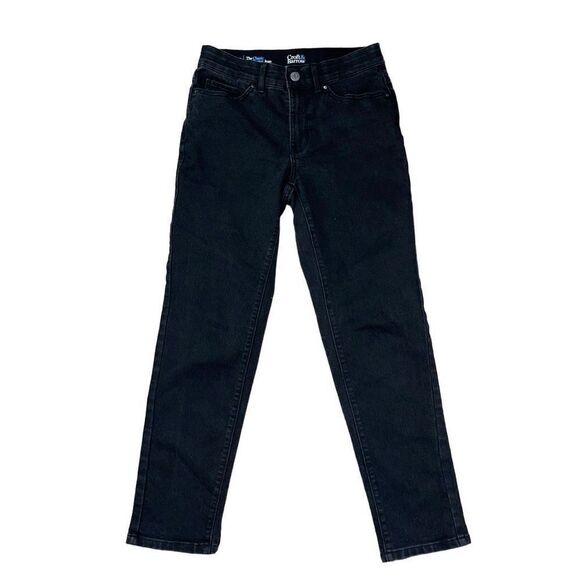 croft & barrow Denim - Croft & Barrow Black Classic 5 Pocket Jeans Size 4S